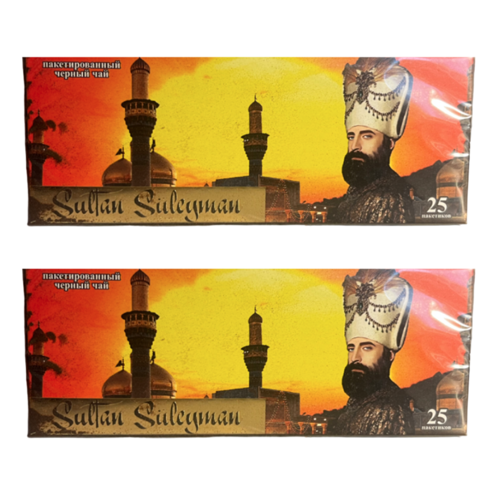 

Чай черный Sultan Suleyman 25 пакетов, 2 шт