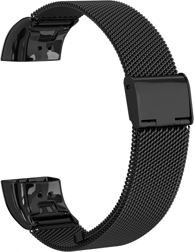 

Ремешок стальной GSMIN Auri для фитнес браслета Honor Band 4 (Черный), Ремешок стальной GSMIN Auri для фитнес браслета Honor Band 4