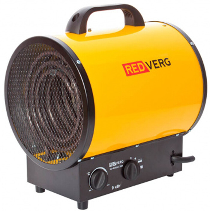 

Воздухонагреватель электрический RedVerg RD-EHR9A/380, Черный