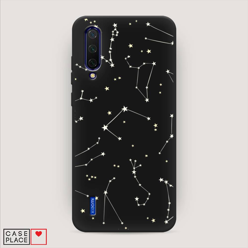 

Матовый силиконовый чехол "Созвездия" на Xiaomi Mi A3 Lite, 36252-1