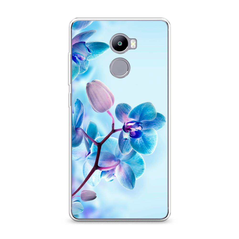 

Чехол Awog на Xiaomi Redmi 4 "Голубая орхидея", Разноцветный, 31150-8