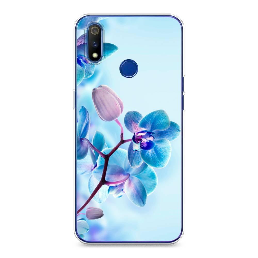 

Чехол Awog на Realme 3 Pro "Голубая орхидея", Разноцветный, 251250-8