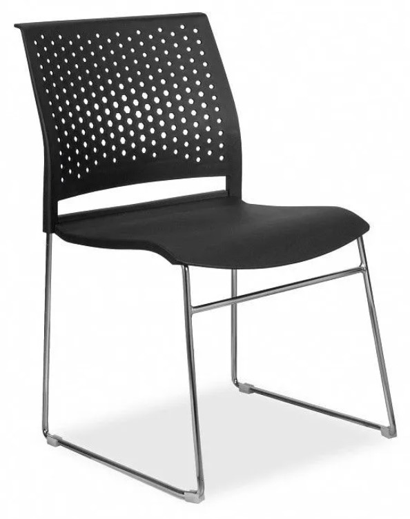 фото Стул rch d918 чёрный пластик riva chair