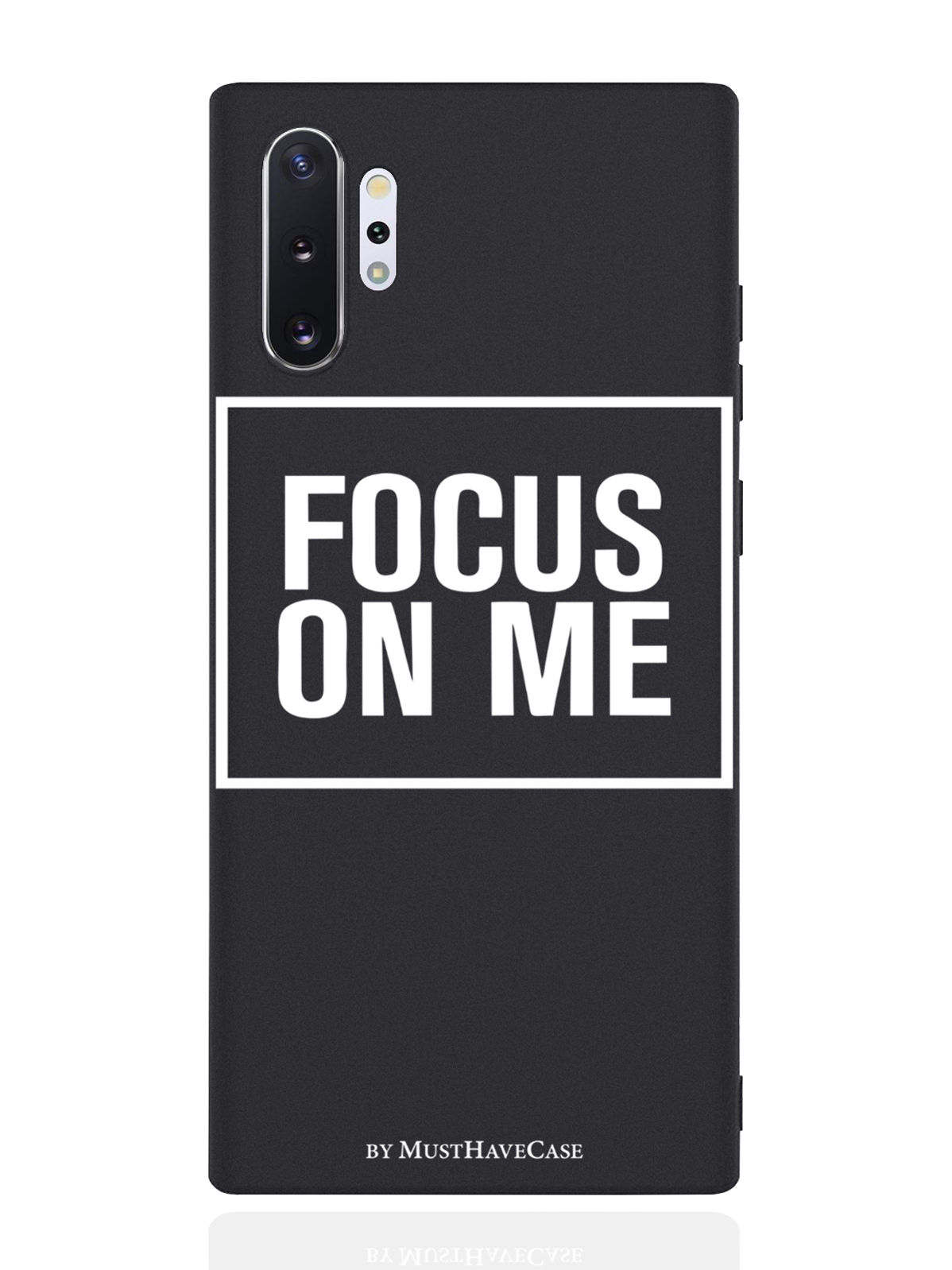 фото Чехол musthavecase для samsung galaxy note 10+ focus on me черный