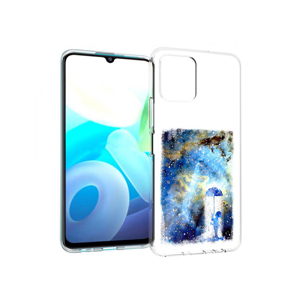 

Чехол MyPads Tocco для Vivo Y15s мальчик в небе (PT224456.390.455), Прозрачный, Tocco