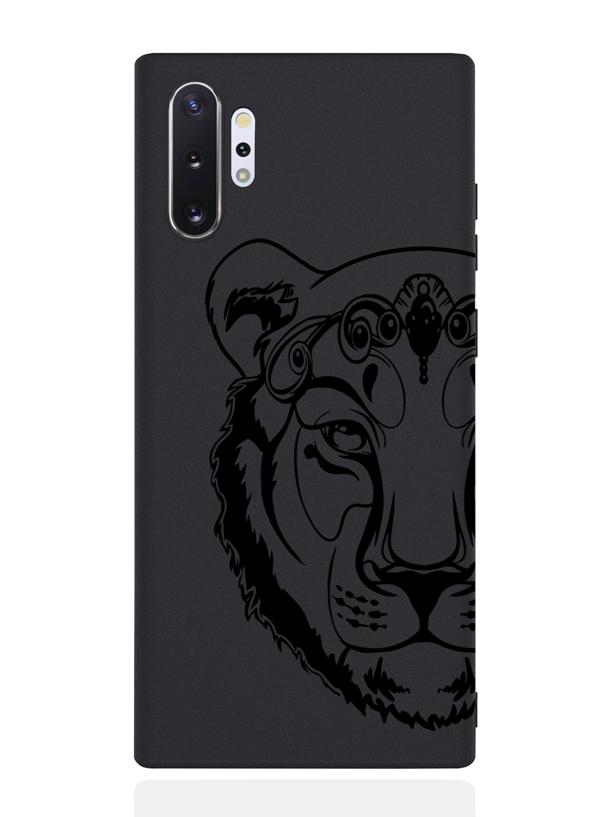 

Чехол MustHaveCase для Samsung Galaxy Note 10+ Львица черный