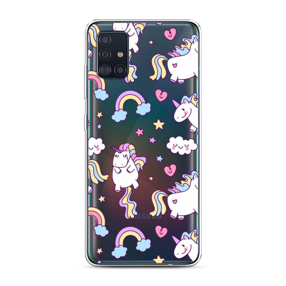 

Чехол Awog "Sweet unicorns dreams" для Samsung Galaxy A51