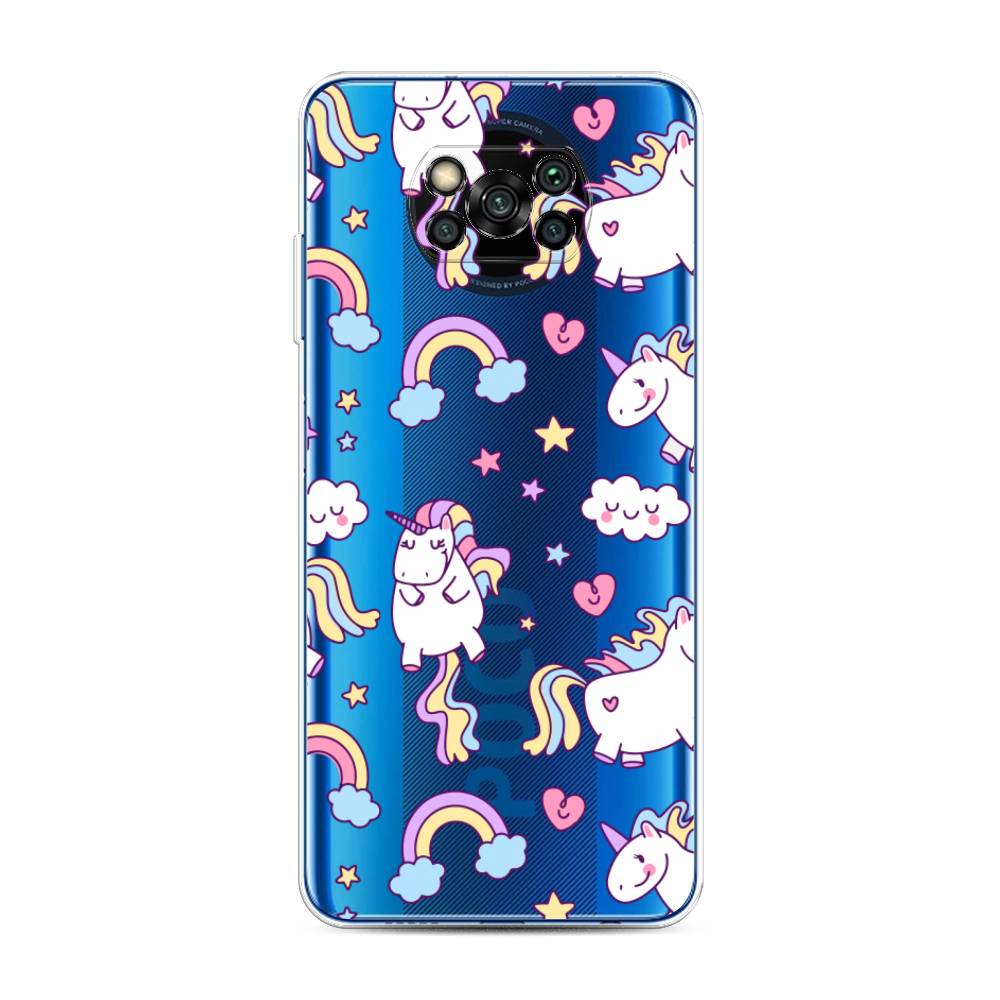 

Чехол Awog "Sweet unicorns dreams" для Xiaomi Poco X3 NFC