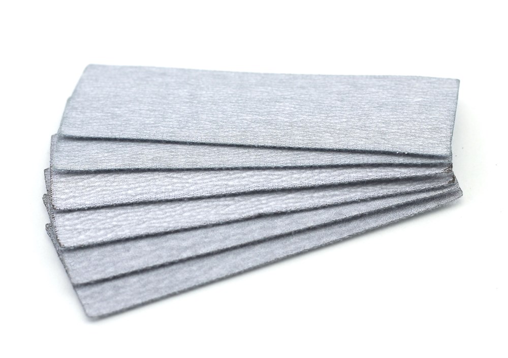 фото Jas набор наждачной бумаги на липучке, p240, p320, p400, 30x90 мм, 6 шт.