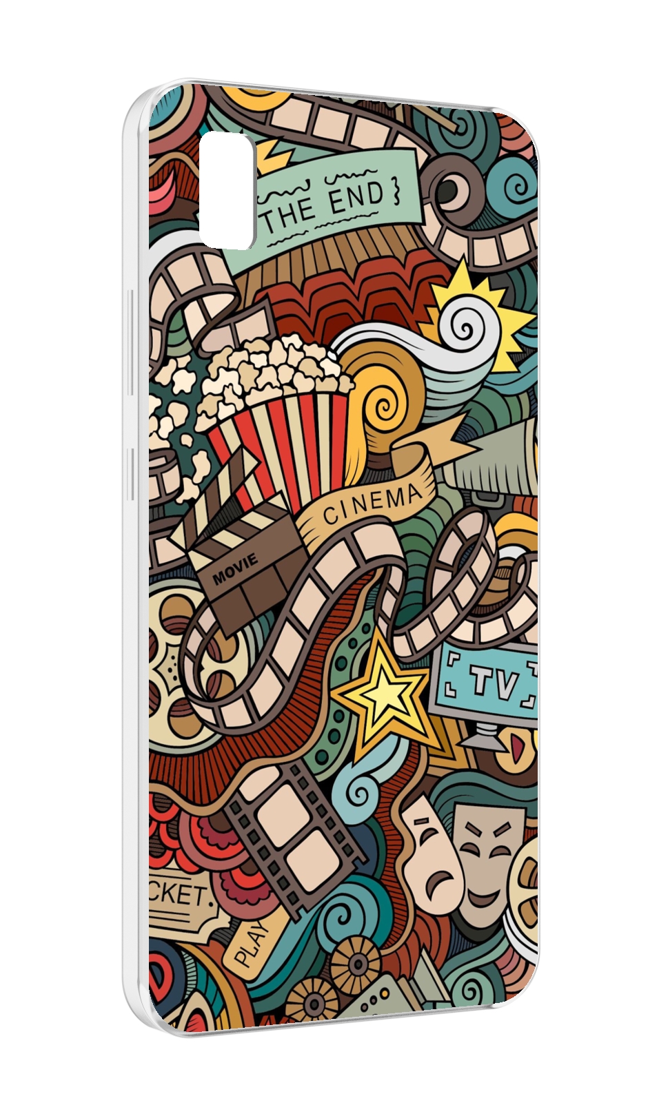 

Чехол MyPads любимое кино для ZTE BLADE L210, Прозрачный, Tocco