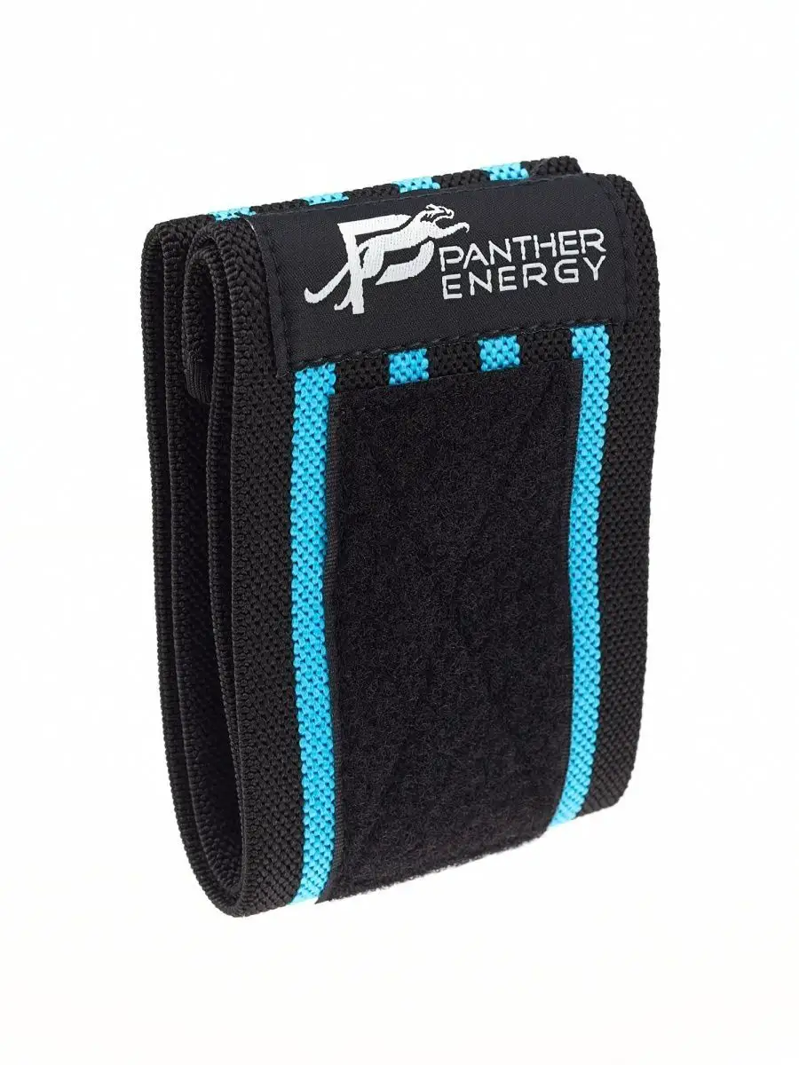 

Напульсник унисекс PANTHER ENERGY np black/navy, Голубой, np