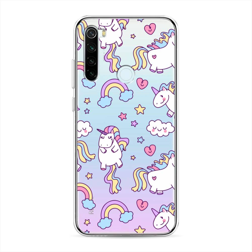 фото Чехол awog "sweet unicorns dreams" для xiaomi redmi note 8t