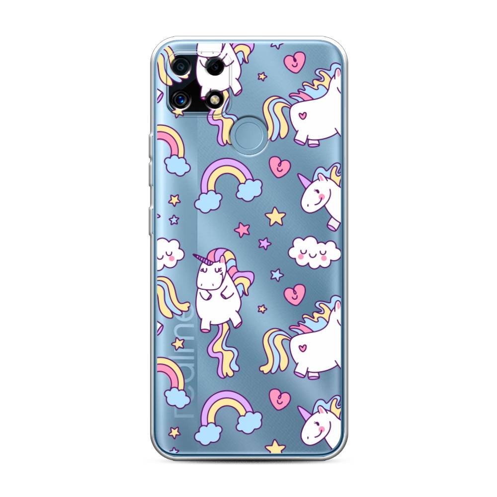 

Чехол Awog "Sweet unicorns dreams" для Realme C25