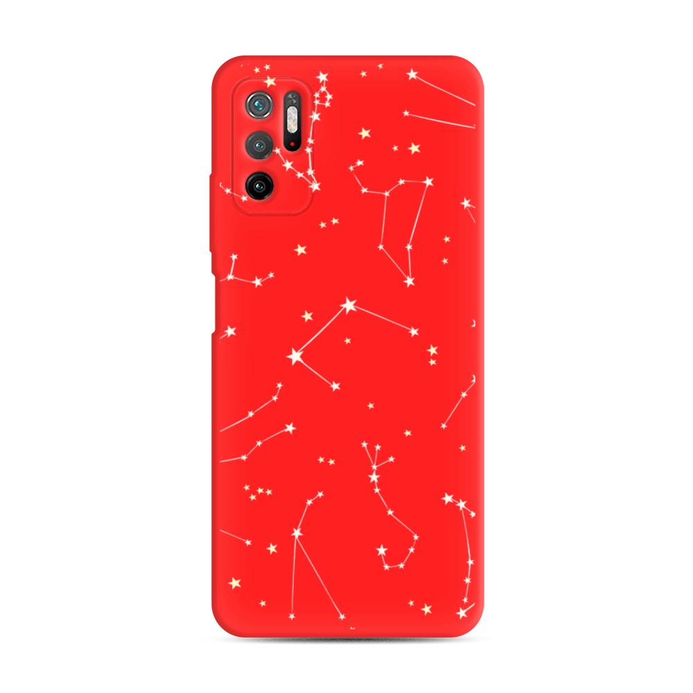 

Матовый силиконовый чехол "Созвездия" на Xiaomi Poco M3 Pro, 311053-1