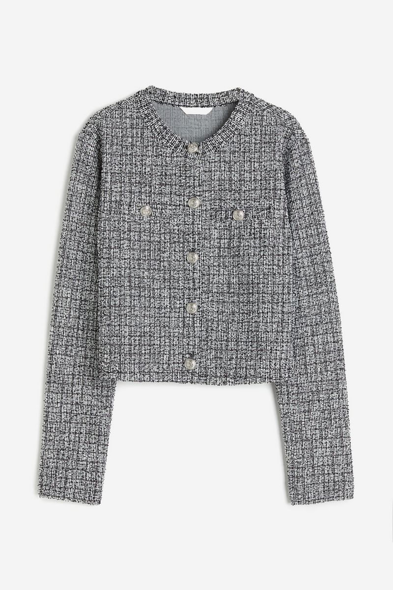 

Кардиган женский H&M 1177837 черный S, 1177837