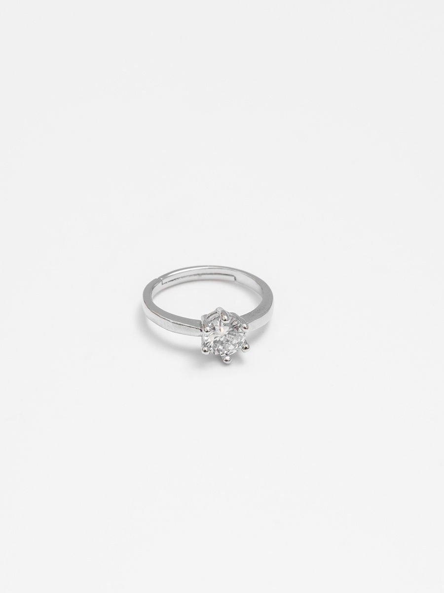Кольцо из латуни SHINE & BEAUTY KW00016, кристаллы