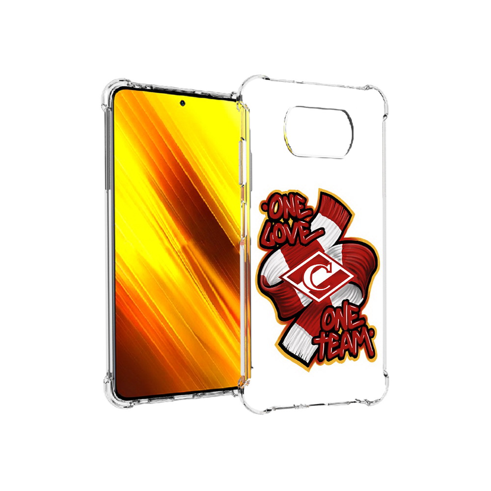 

Чехол MyPads Tocco для Xiaomi Poco X3 Одна любовь-Спартак (PT154881.262.126), Прозрачный, Tocco