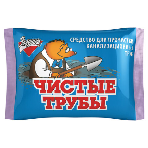 

Средство для прочистки канализационных труб Золушка Чистые трубы (порошок) 90 г