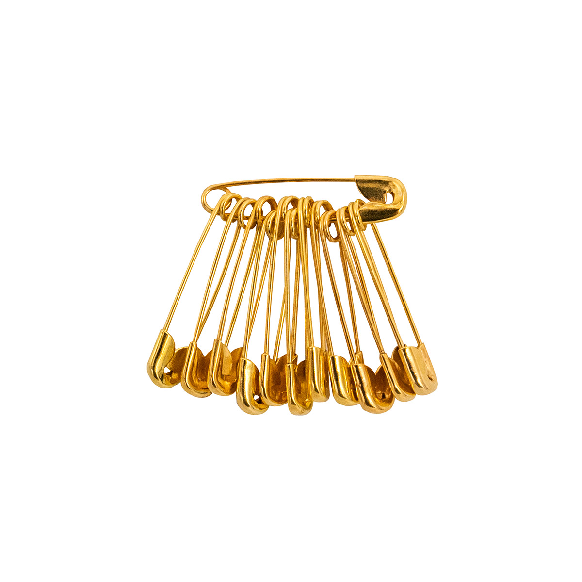 Булавки английские №000, 1,8 см (1728 шт), цвет: золото, арт. 0333-5400