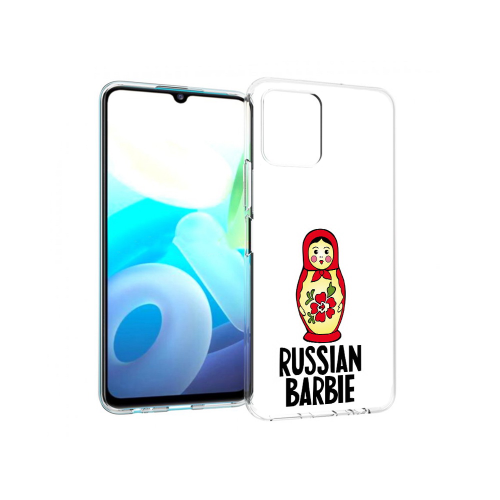

Чехол MyPads Tocco для Vivo Y15s матрешка (PT224456.390.459), Прозрачный, Tocco