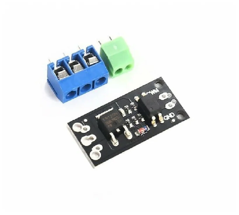 

50 штук, Модуль MOSFET транзистора FR120N (силовой ключ) с опторазвязкой