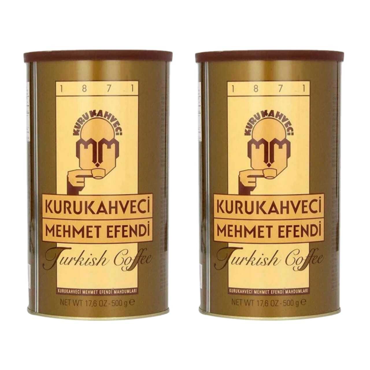 Кофе молотый Kurukahveci Mehmet Efendi, 500 г х 2 шт