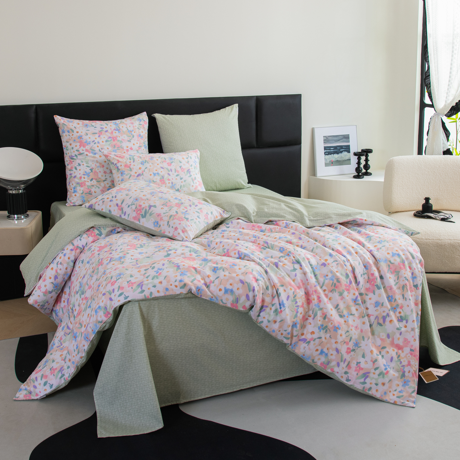 

Комплект постельного белья Ситрейд Сатин 100% хлопок 1.5 спальный 50х70, CIT-577125709, C100