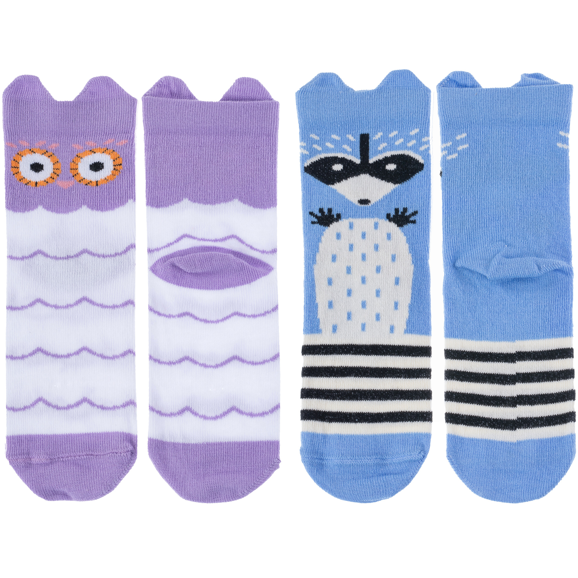 Носки детские Брестский чулочный комбинат 2-18С3086, голубой; фиолетовый, 16 носки для йоги sangh р 36 39 фиолетовый