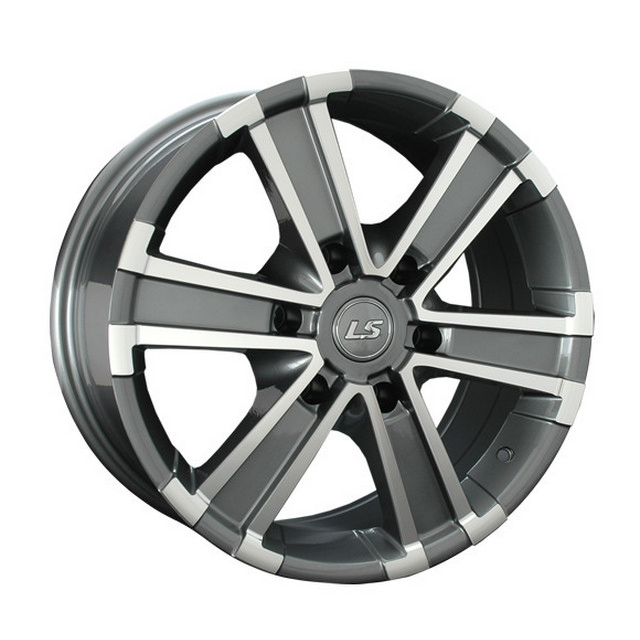 

Колесный диск LS 132 R17 7.5J 6x139.7 ET25 DIA106.1, Серый