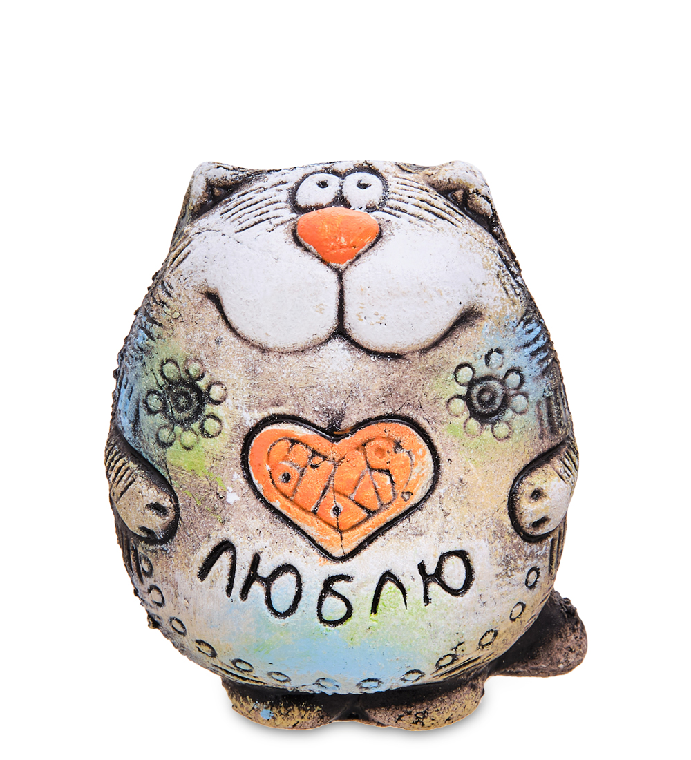 

KK-364 Фигурка "Кот Бандерас" шамот, Серый