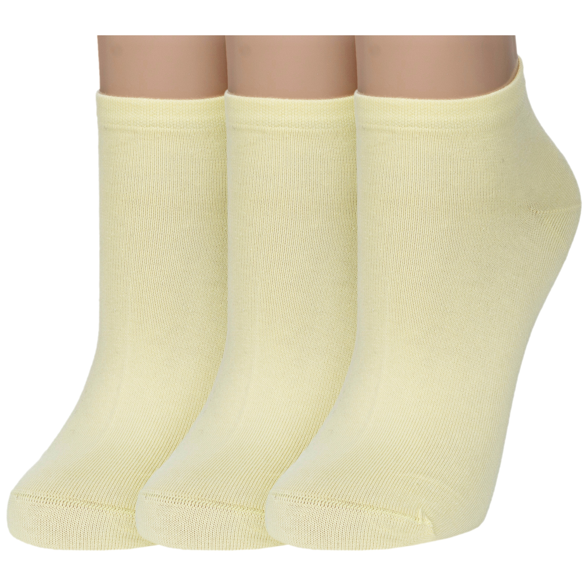 

Комплект носков женских Rusocks 3-Ж-1700 желтых 23-25, 3-Ж-1700