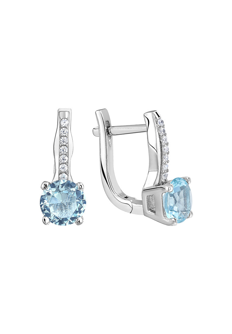

Серьги из серебра с фианитом Kari Jewelry СЛ-2409-ТСС, СЛ-2409-ТСС
