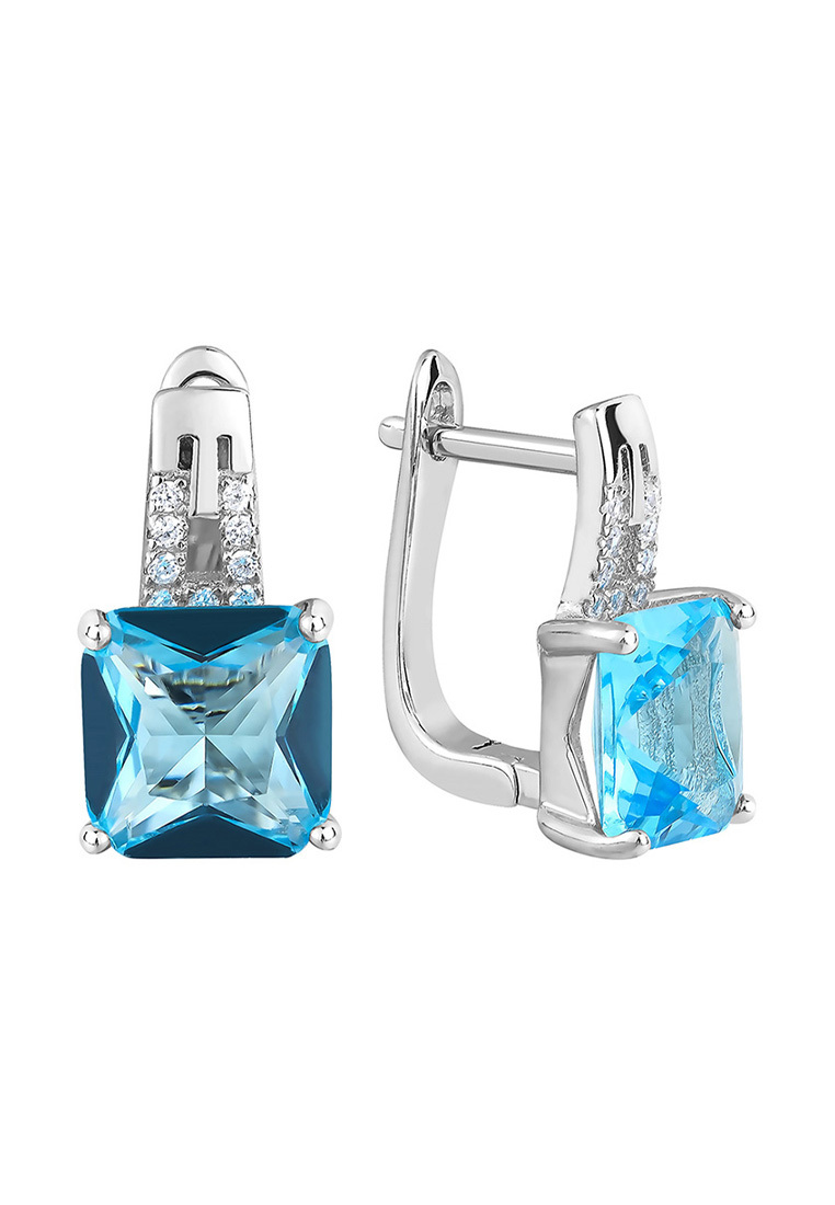 

Серьги из серебра с фианитом Kari Jewelry СЛ-3439-ТГС, СЛ-3439-ТГС