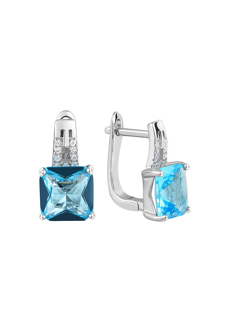 

Серьги из серебра с фианитом Kari Jewelry СЛ-3523-ТСС, СЛ-3523-ТСС