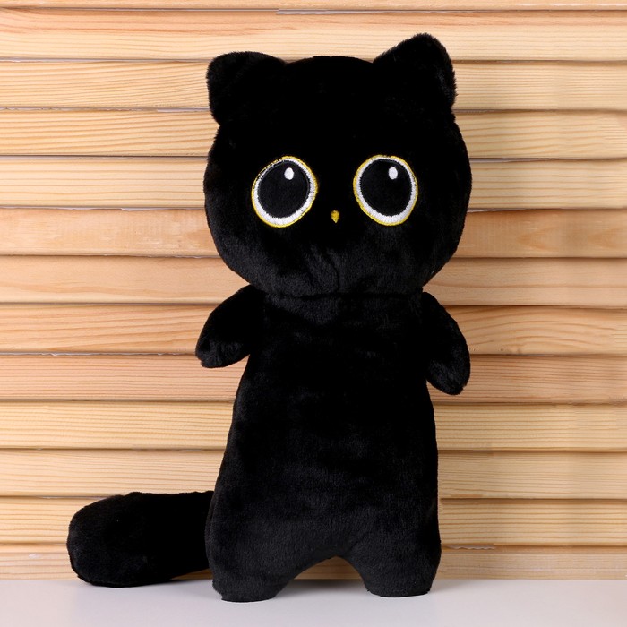 

Мягкая игрушка "Кот", 30 см, цвет черный