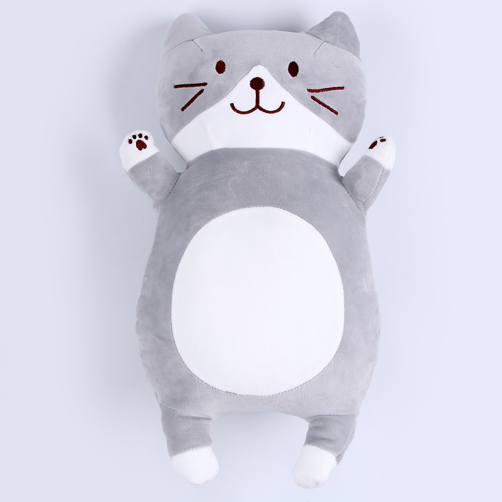 

Мягкая игрушка "Кот", 45 см, цвет серый