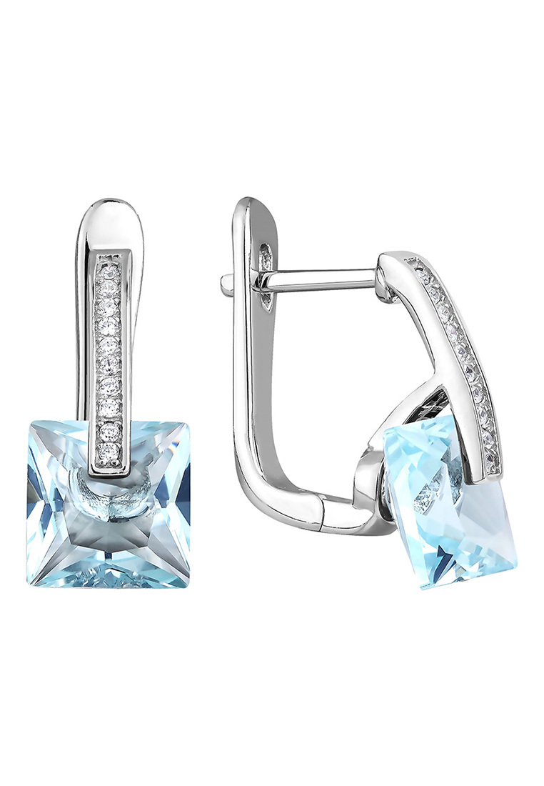 

Серьги из серебра с фианитом Kari Jewelry СЛ-4702-ТГС, СЛ-4702-ТГС