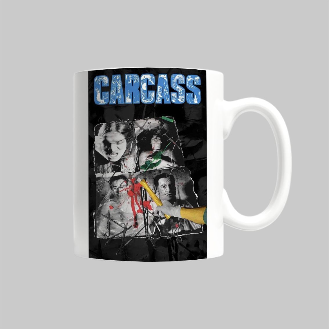 

Кружка Carcass Каркасс рок атрибутика