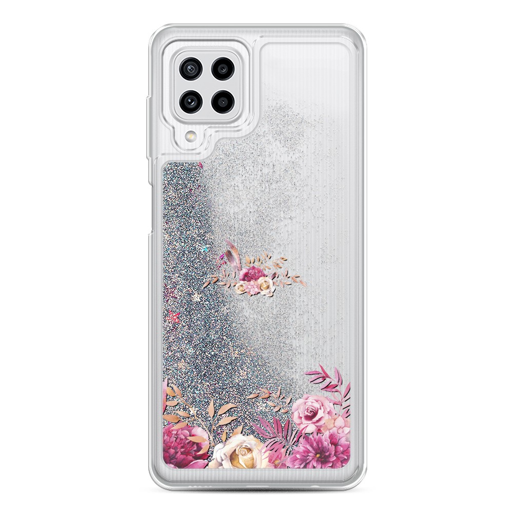 

Чехол Awog на Samsung Galaxy A22/M32/M22 / Самсунг A22/M32/M22 "Нежные розовые цветы", Разноцветный, 2103491-1