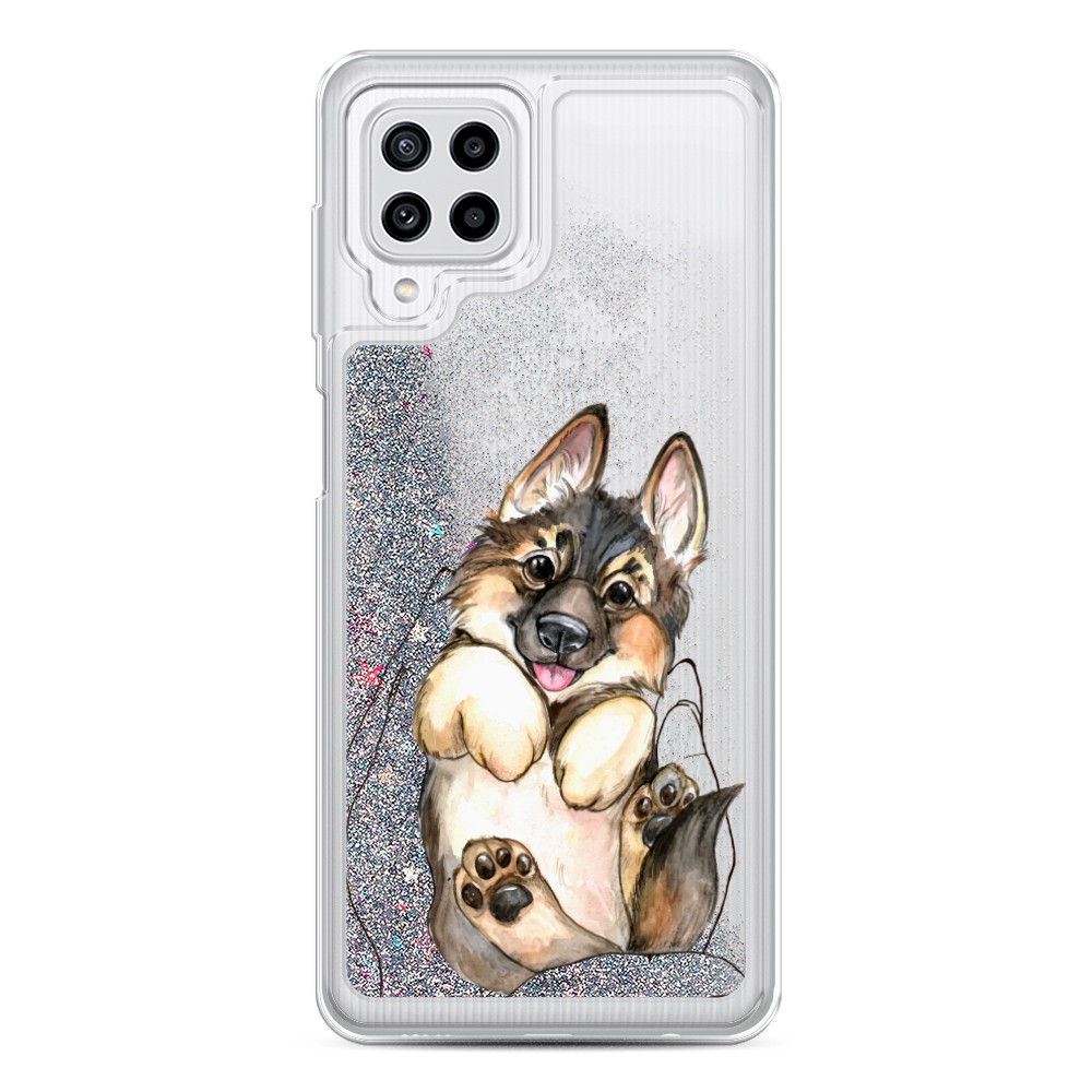 

Чехол Awog на Samsung Galaxy A22/M32/M22 / Самсунг A22/M32/M22 "Овчарка в ладошках", Разноцветный, 2103491-1