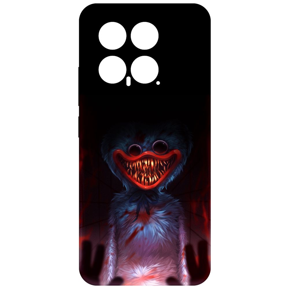 

Чехол-накладка Krutoff Soft Case Атака Хаги Ваги для Xiaomi 14 черный