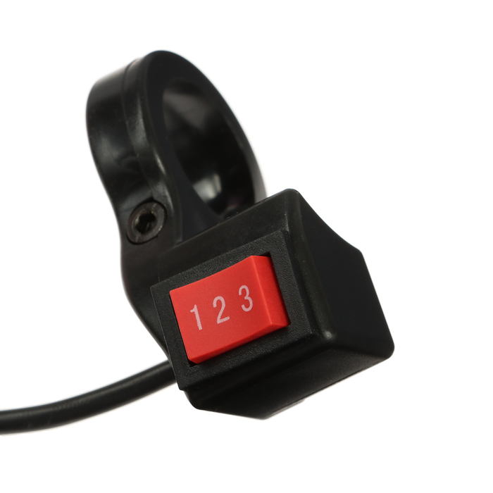 

Cartage Клавишный переключатель на руль мото, 3 режима, провод 30 см