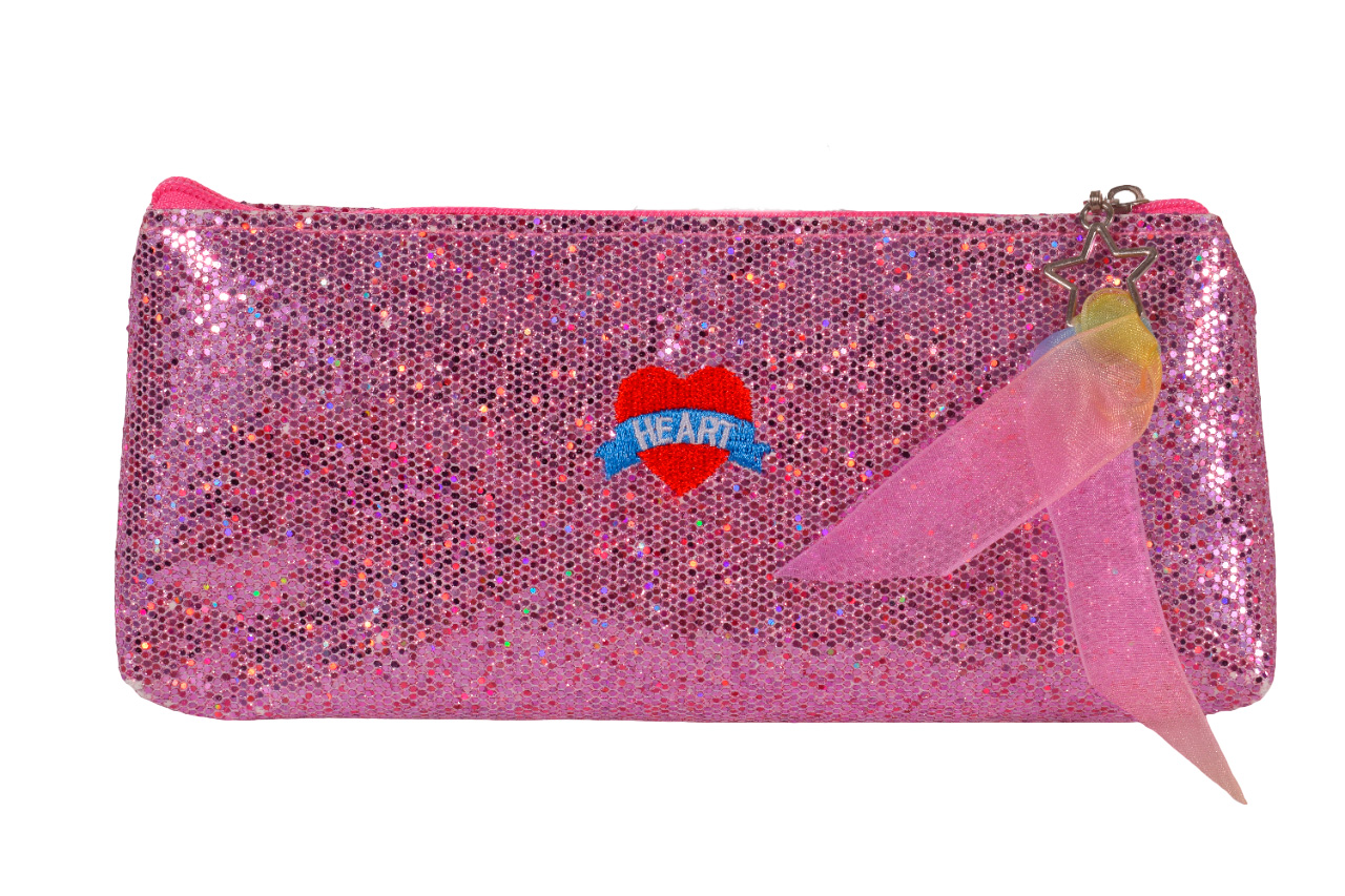 

Пенал Sparkle, 20х8,5 см, Розовый, D-6954
