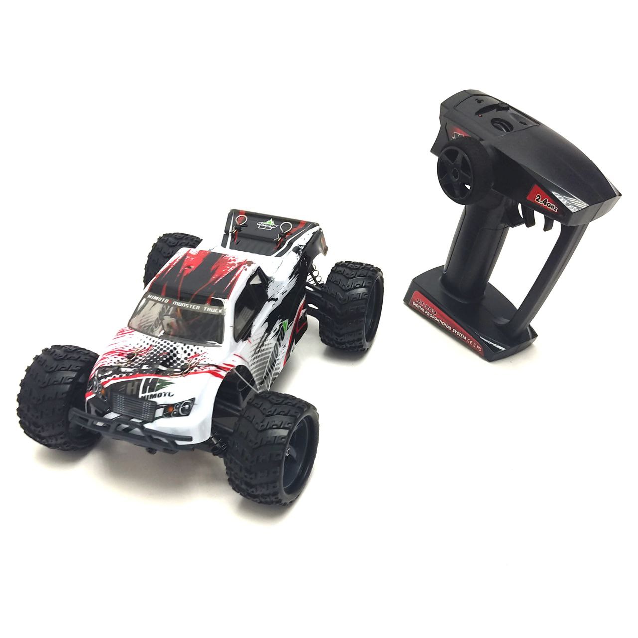 

Радиоуправляемый монстр Himoto Mastadon 4WD RTR масштаб 1:18 2 4Ghz E18MT 28710, Mastadon E18MT/28710