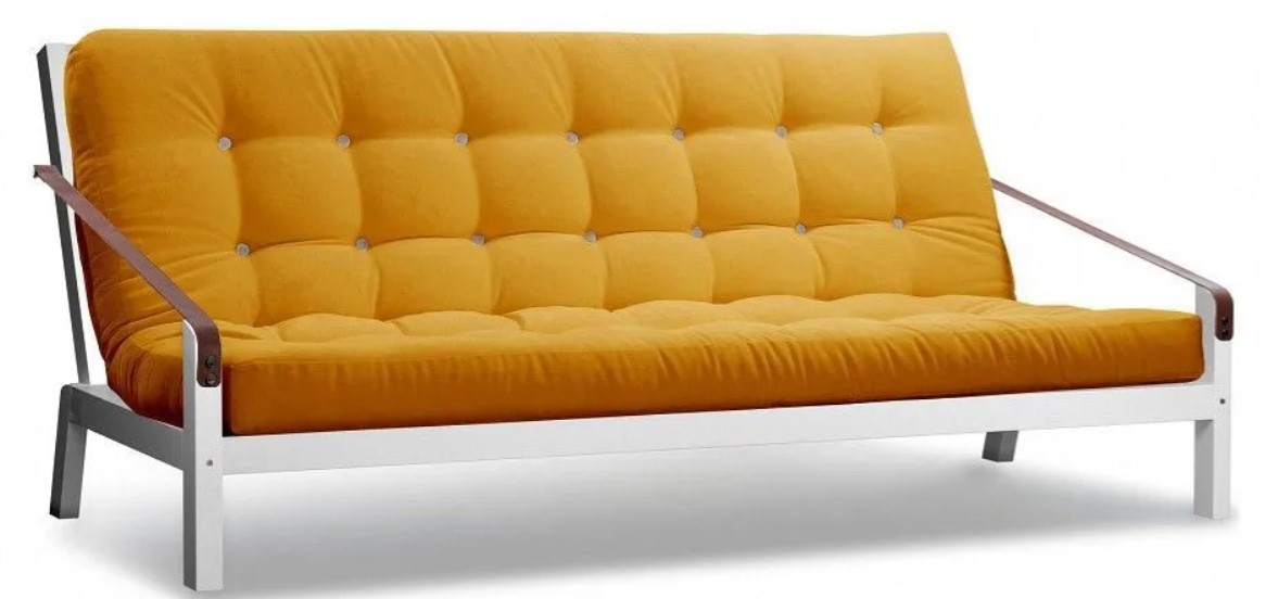 фото Диван-кровать anderson локи, желтый/белый