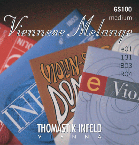 фото Струны для скрипки thomastik gs100 viennese melange