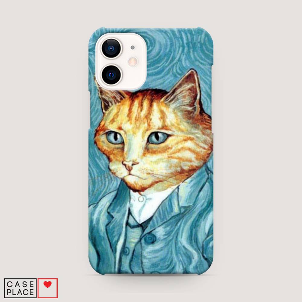 

Пластиковый чехол "Кот Ван Гог" на Apple iPhone 12 mini, 12620-1