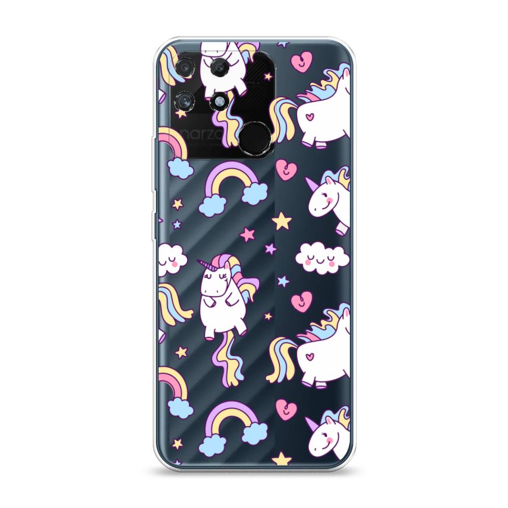 

Чехол Awog "Sweet unicorns dreams" для Realme Narzo 50A