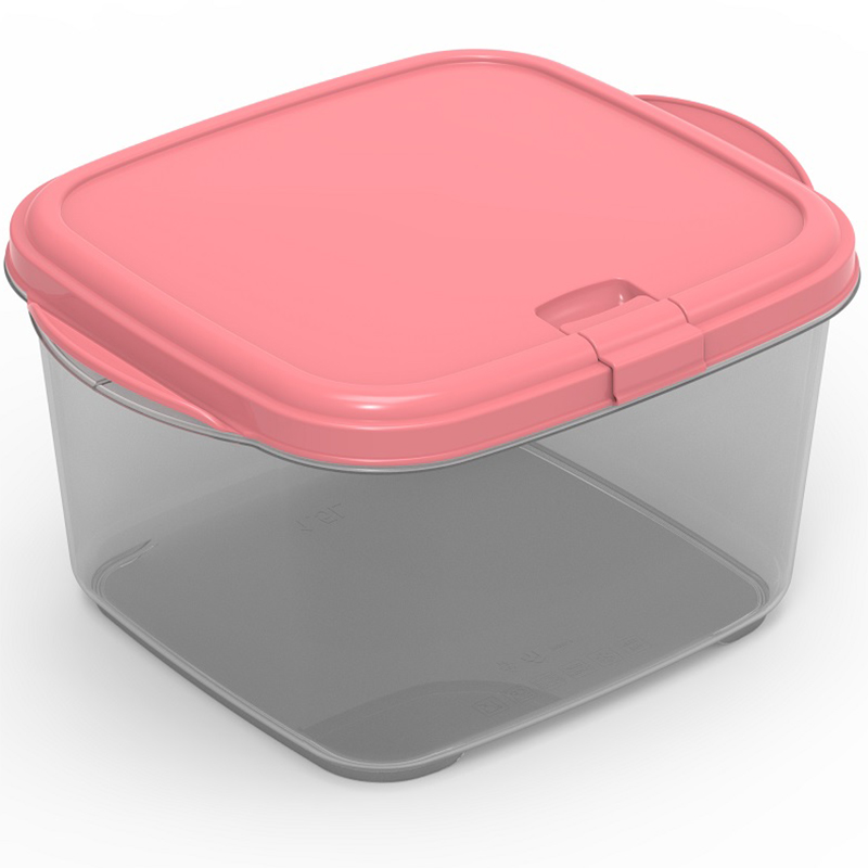 

Контейнер для СВЧ 1,5л "CLICK", Розовый