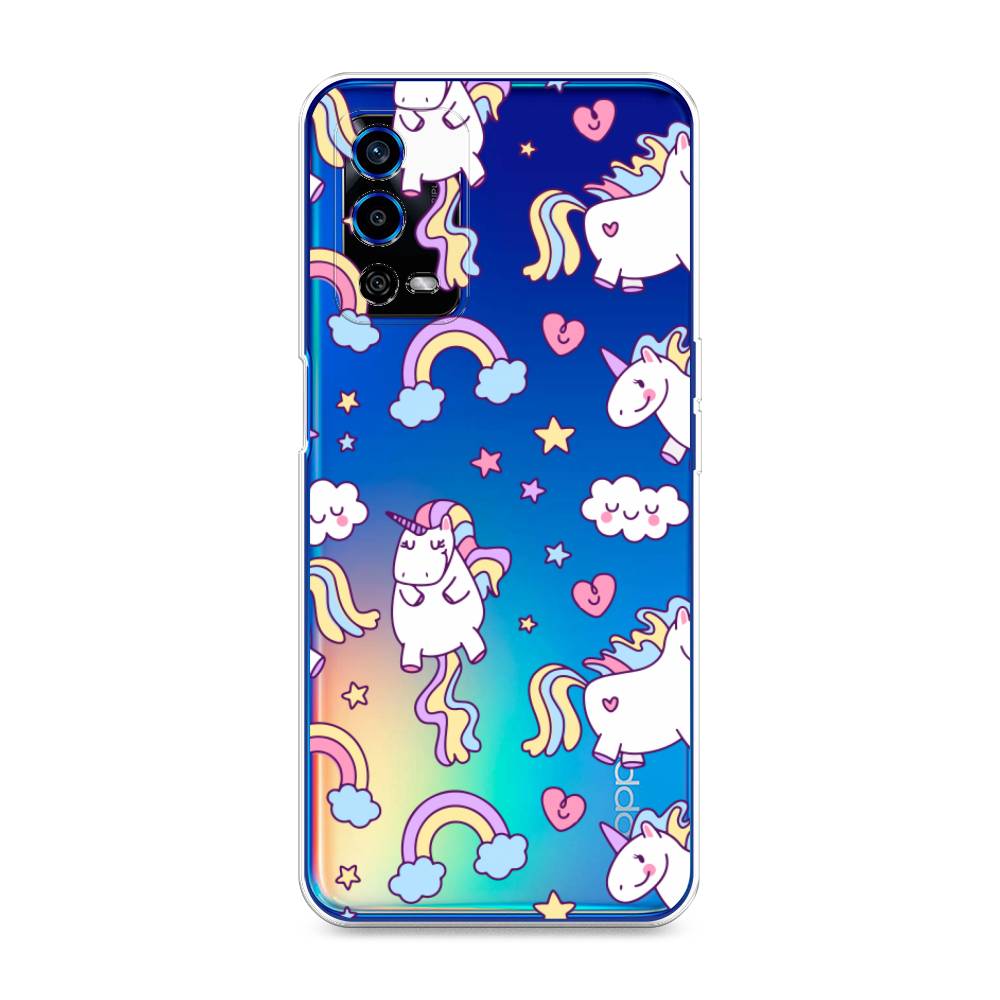 

Чехол Awog "Sweet unicorns dreams" для Oppo A55 4G